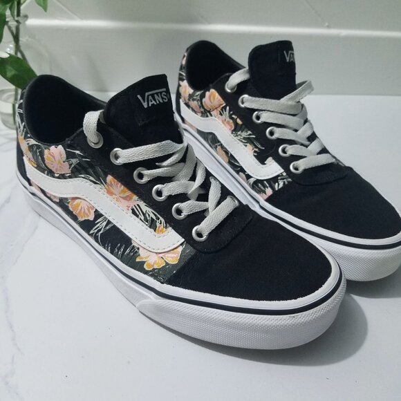 Vans Off The Wall Floral Fashion Sneakers - Picture 7 of 8